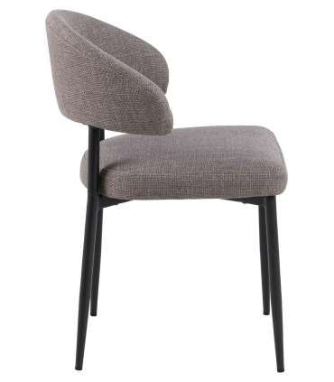 Tool EDINA pruun, 56x55xH77cm