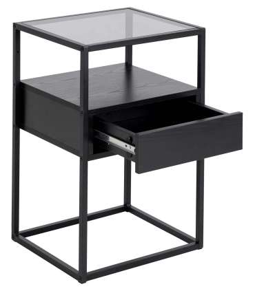 Öökapp RANDOLF 40x35xH60cm, must