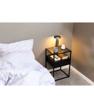 Öökapp RANDOLF 40x35xH60cm, must