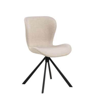 Tool BATILDA-A1 beež/must, 46,5x53xH81cm