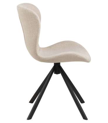 Tool BATILDA-A1 beež/must, 46,5x53xH81cm