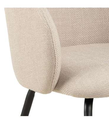 Tool ELEANOR käetugedega, beež