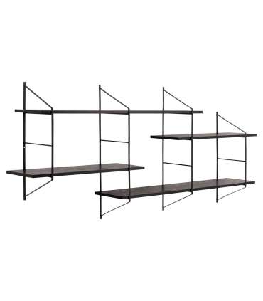 Seinariiul BELFAST 191x25,5xH79cm, must