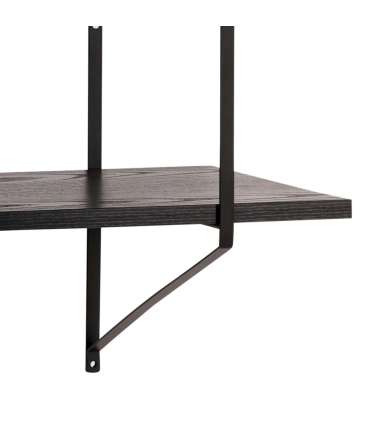 Seinariiul BELFAST 191x25,5xH79cm, must