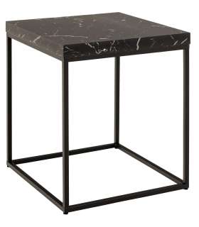 Diivanilaud BAROSSA 40x40xH45cm, must