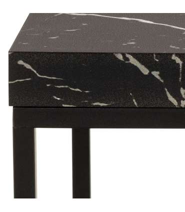 Diivanilaud BAROSSA 40x40xH45cm, must