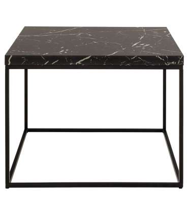 Diivanilaud BAROSSA 60x60xH45cm, must