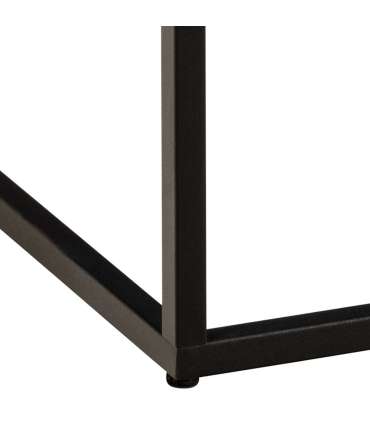 Diivanilaud BAROSSA 60x60xH45cm, must