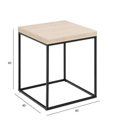 Diivanilaud BAROSSA 40x40xH45cm, beež