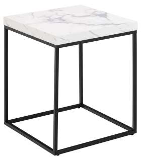 Diivanilaud BAROSSA 40x40xH45cm, valge