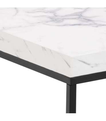 Diivanilaud BAROSSA 40x40xH45cm, valge