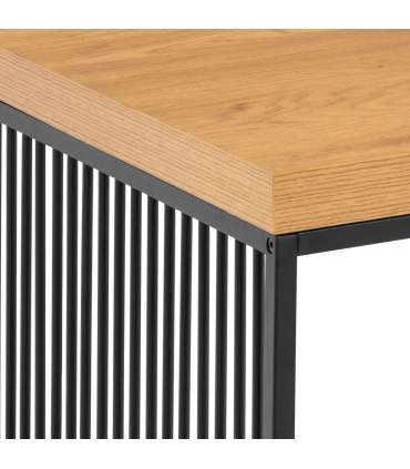 Diivanilaud STRINGTON 120x60xH42cm, naturaalne, melamiin, teras