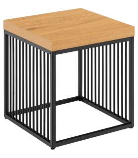 Abilaud STRINGTON 40x40xH42cm, naturaalne, melamiin, MDF, teras