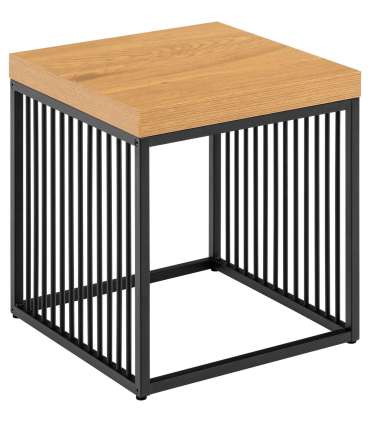 Abilaud STRINGTON 40x40xH42cm, naturaalne, melamiin, MDF, teras