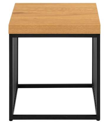 Abilaud STRINGTON 40x40xH42cm, naturaalne, melamiin, MDF, teras