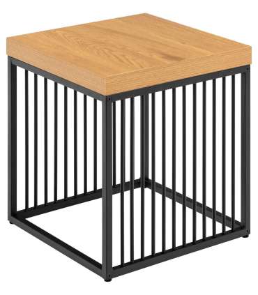 Abilaud STRINGTON 40x40xH42cm, naturaalne, melamiin, MDF, teras