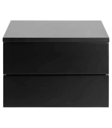 Öökapp AVIGNON 37x32xH24,6cm, must