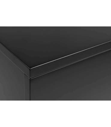 Öökapp AVIGNON 37x32xH24,6cm, must