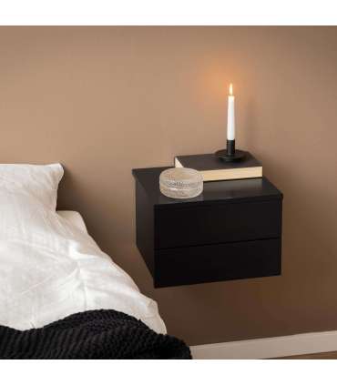 Öökapp AVIGNON 37x32xH24,6cm, must