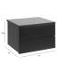 Öökapp AVIGNON 37x32xH24,6cm, must