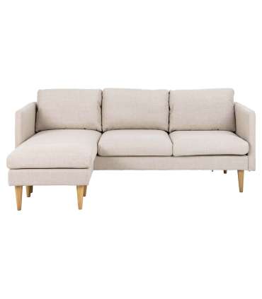 Nurgadiivan MILLY beež, 201x132xH84cm