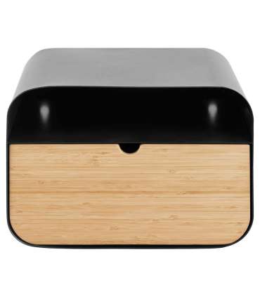 Öökapp JOLIET 35x25xH23cm, must, bambus, teras