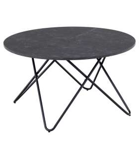 Diivanilaud WYRE D80xH45cm, must, melamiin, teras