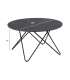 Diivanilaud WYRE D80xH45cm, must, melamiin, teras