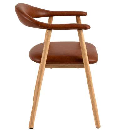 Tool ADDI käetugedega, pruun