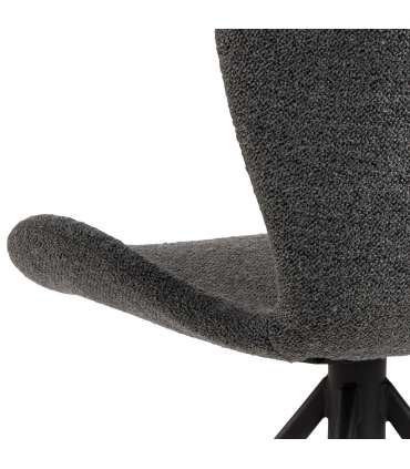 Tool BATILDA-A1 hall/must, 46,5x53xH81cm, bukleekangas, teras