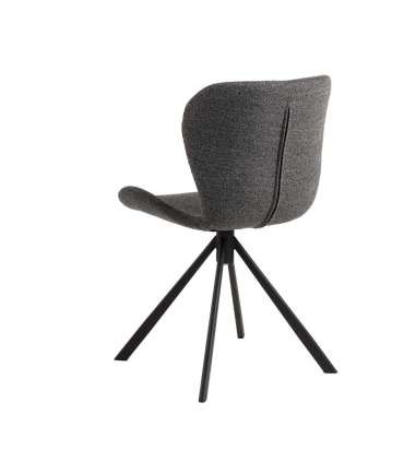 Tool BATILDA-A1 hall/must, 46,5x53xH81cm, bukleekangas, teras