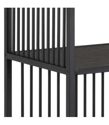 Riiul STRINGTON 85x35xH185cm, must