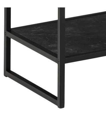 Riiul STRINGTON 85x35xH185cm, must, MDF, teras