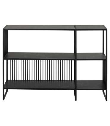 Riiul STRINGTON 120x35xH83cm, must, MDF, teras