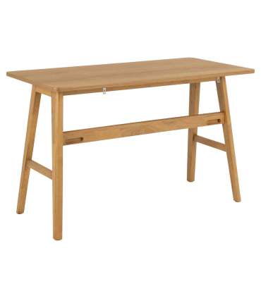 Kirjutuslaud BARNETT 120x60xH75cm, naturaalne, lakitud tammespoon, MDF, puit