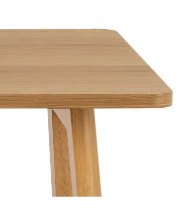 Kirjutuslaud BARNETT 120x60xH75cm, naturaalne, lakitud tammespoon, MDF, puit