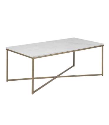 Diivanilaud ALISMA 120x60xH46cm, marmor, teras