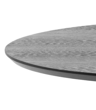 Söögilaud IBIZA D80xH75cm, must