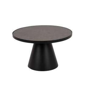 Журнальный столик SOLI D65xH40см, черный