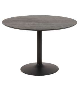 Söögilaud IBIZA D110xH74cm, must