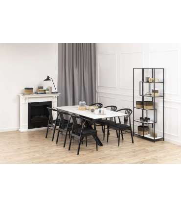 Söögilaud HEAVEN 200x100xH75,5cm, valge