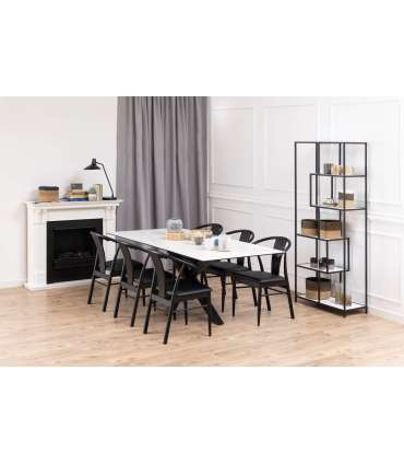 Söögilaud HEAVEN 200x100xH75,5cm, valge