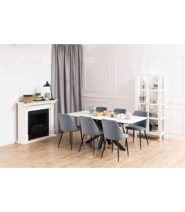 Söögilaud HEAVEN 200x100xH75,5cm, valge