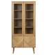 Vitriinkapp NAGANO 80x37xH178cm, naturaa