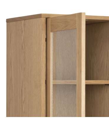 Vitriinkapp NAGANO 80x37xH178cm, naturaalne