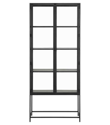 Vitriinkapp SEAFORD 77x35xH185,6cm, must