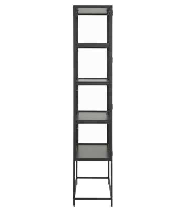 Vitriinkapp SEAFORD 77x35xH185,6cm, must