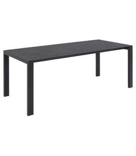 Söögilaud BRENTFORD 200x90xH75cm, must