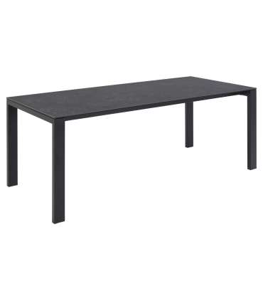 Söögilaud BRENTFORD 200x90xH75cm, must