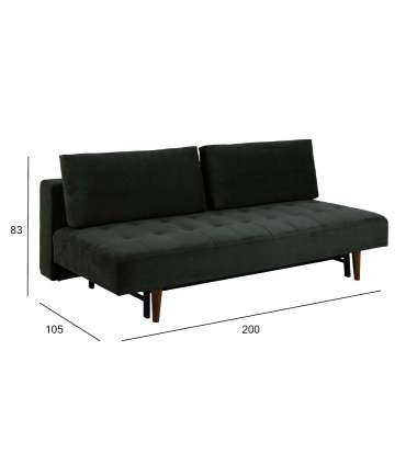 Diivanvoodi BLAIN roheline